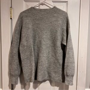 Primark Gray Crew Neck Sweater Soft Knit